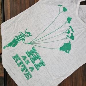 HAWAII TANK // hilo super soft burn out racerback tank hi as a kite island chain